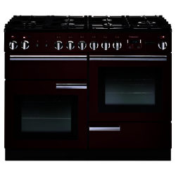 Rangemaster Professional+ 110 Gas Range Cooker Cranberry